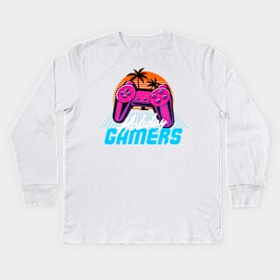 Holiday Gamers Kids Long Sleeve T-Shirt